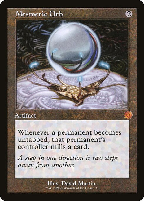 Mesmeric Orb 31 The Brothers' War Retro Artifacts (BRR) [Nonfoil] NM