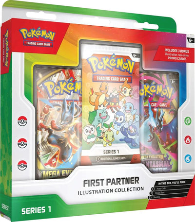 Pokemon First Partner Illustration Collection