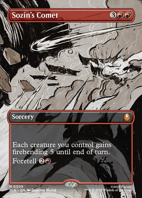 Sozin's Comet 309 Avatar: The Last Airbender (TLA) [Foil] NM