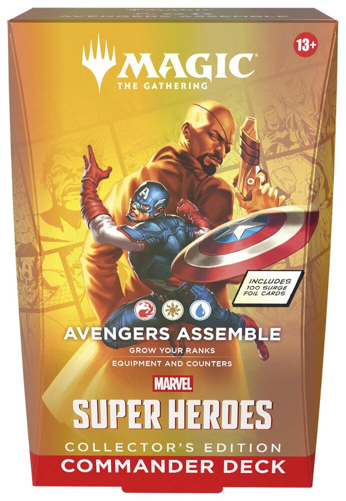 Marvel Super Heroes COLLECTOR Commander Decks (PREORDER RELEASES 7/17)
