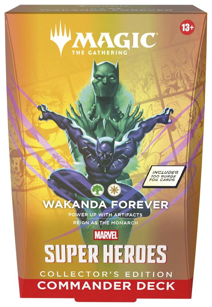 Marvel Super Heroes COLLECTOR Commander Decks (PREORDER RELEASES 7/17)