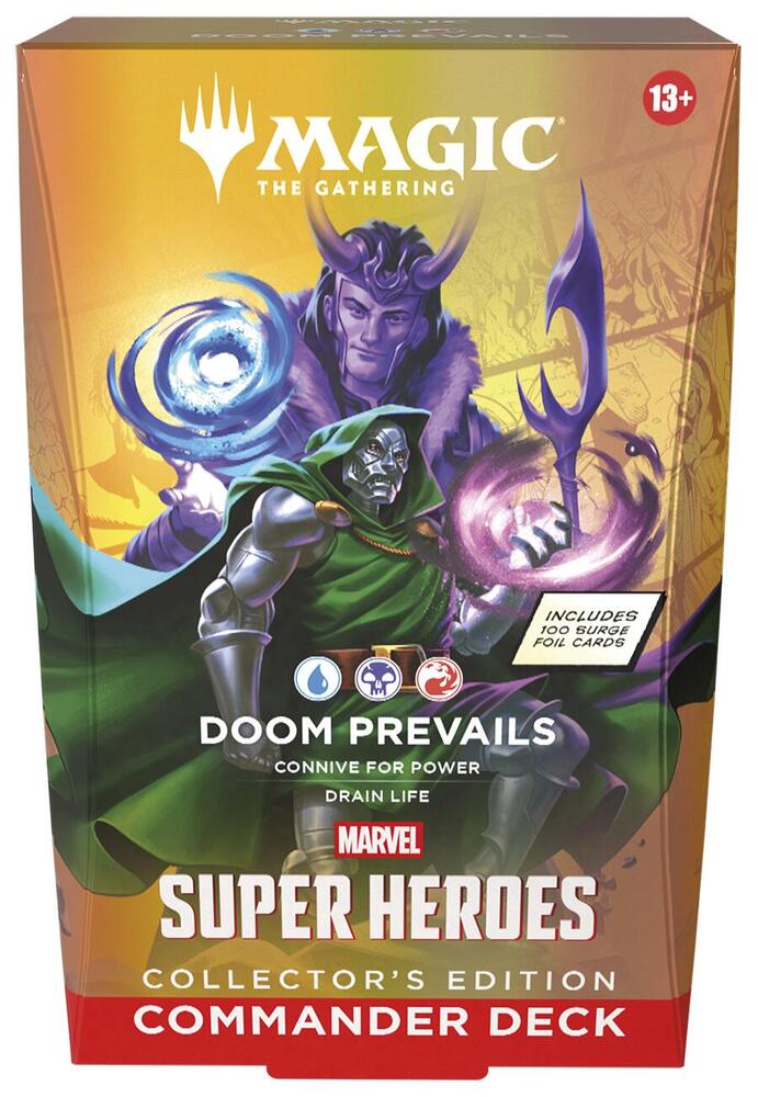Marvel Super Heroes COLLECTOR Commander Decks (PREORDER RELEASES 7/17)