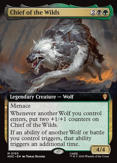 Chief of the Wilds 103 The Hobbit Eternal (HOC) [Nonfoil] NM