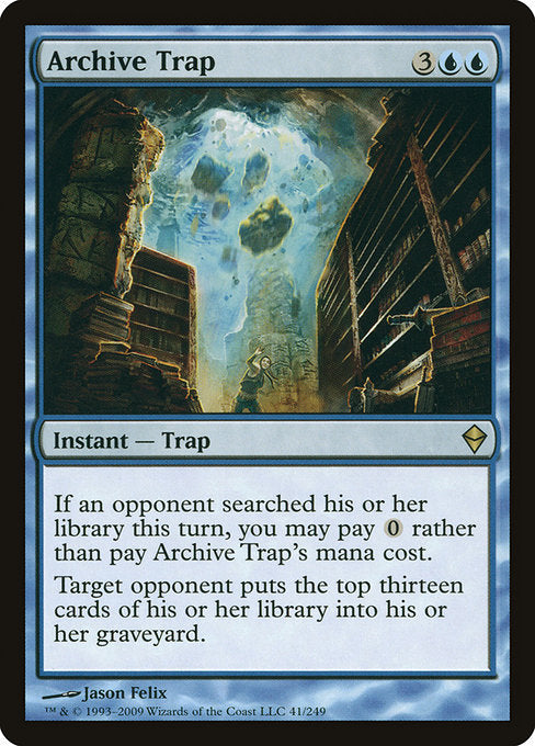 Archive Trap 41 Zendikar (ZEN) [Foil] LP