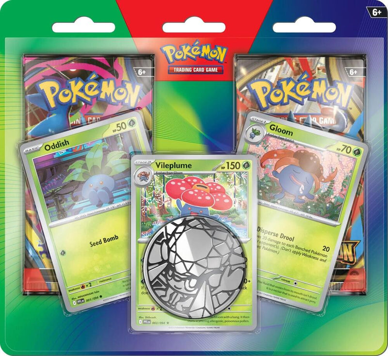 Phantasmal Flames/Mega Evolution 2 Pack Blister [Oddish]