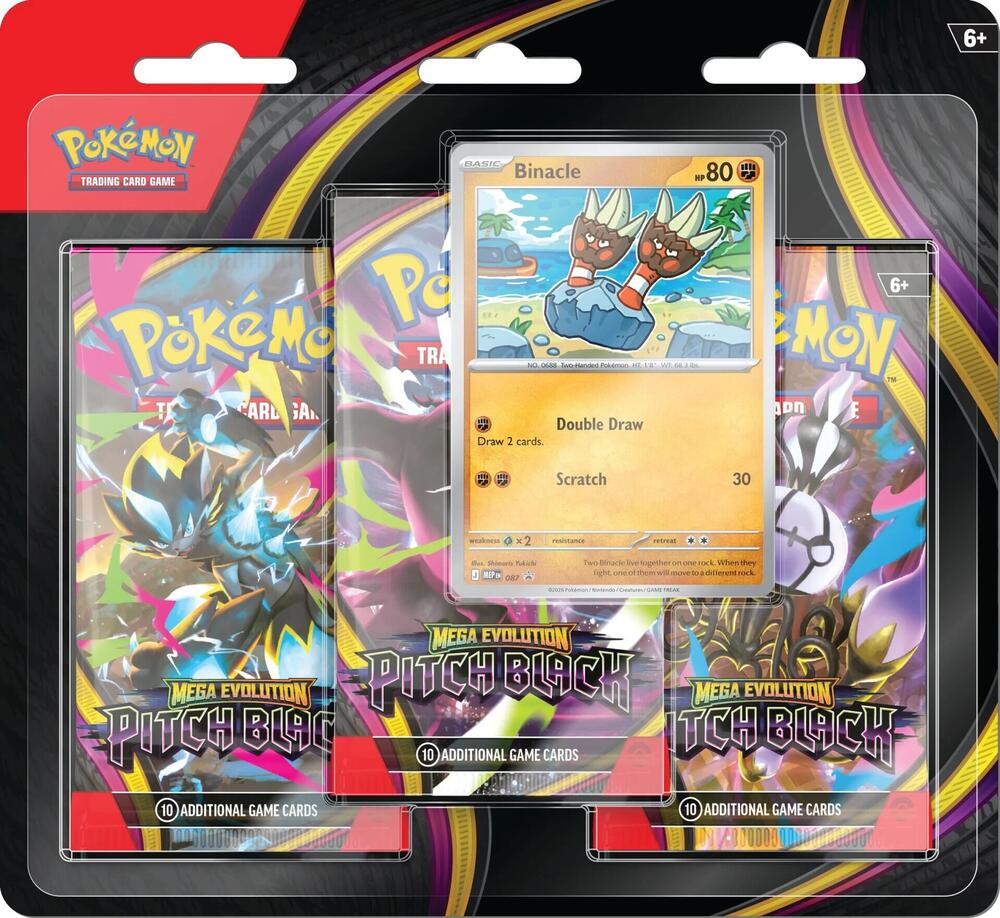 Pitch Black 3-Pack Blister (Releases 7/17)