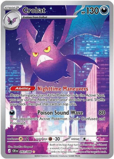 Crobat 93/ - Chaos Rising NM