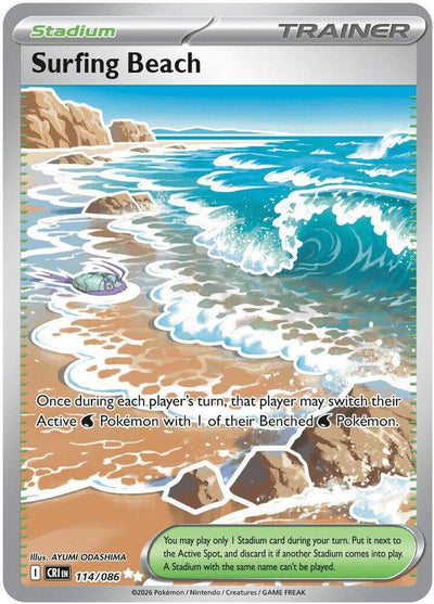 Surfing Beach 114/ - Chaos Rising NM