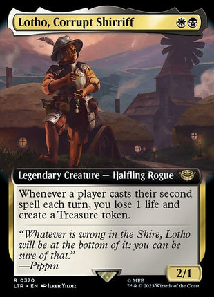 Lotho, Corrupt Shirriff 370 The Lord Of The Rings: Tales Of Middle-Earth (LTR) [Nonfoil] NM
