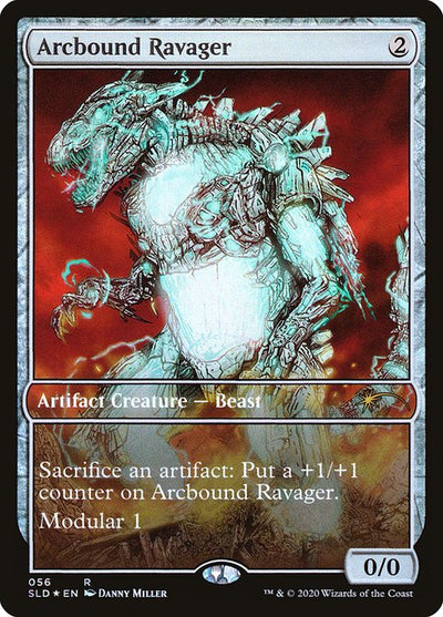 Arcbound Ravager 56 Secret Lair Drop (SLD) [Foil] NM