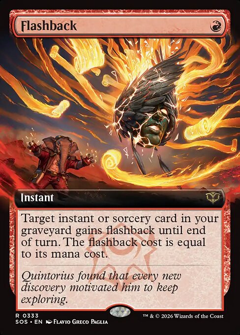 Flashback 333 Secrets Of Strixhaven (SOS) [Foil] NM