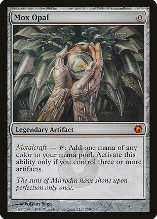Mox Opal 179 Scars Of Mirrodin (SOM) [Foil] LP