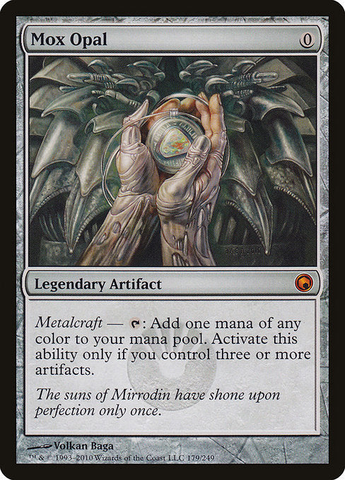 Mox Opal 179 Scars Of Mirrodin (SOM) [Foil] LP