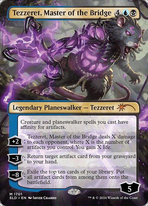 Tezzeret, Master of the Bridge 1701 Secret Lair Drop (SLD) [Foil] NM