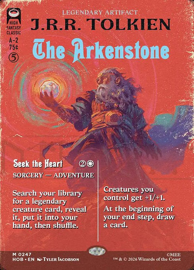 The Arkenstone // Seek the Heart 247 The Hobbit (HOB) [Nonfoil] NM