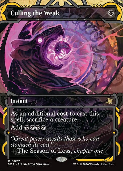 Culling the Weak 27 Secrets Of Strixhaven Mystical Archive (SOA) [Nonfoil] NM