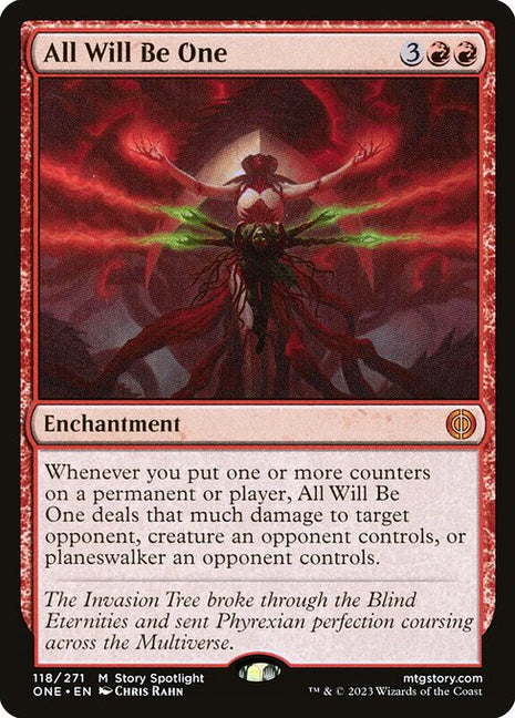 All Will Be One 118 Phyrexia: All Will Be One (ONE) [Nonfoil] NM