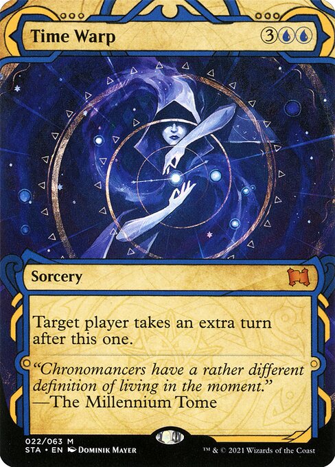 Time Warp 22 Strixhaven Mystical Archive (STA) [Foil Etched] NM
