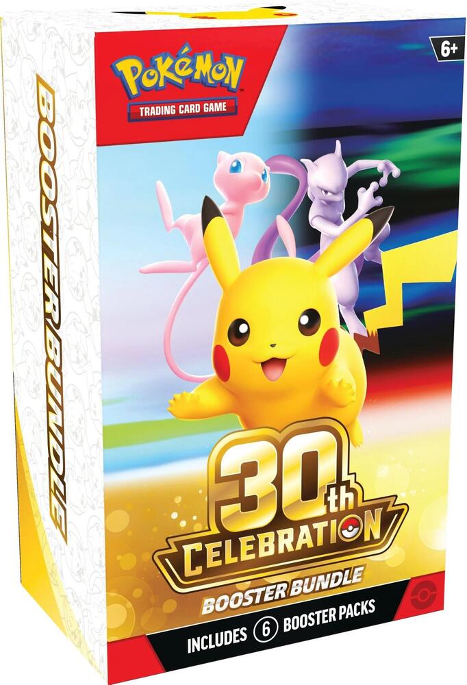 Pokemon 30th Celebration Booster Bundle PREORDER Releases 10/2 Limited 1PP