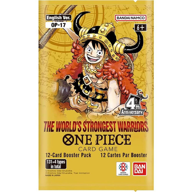 The World's Strongest Warriors Booster Pack - OP17
