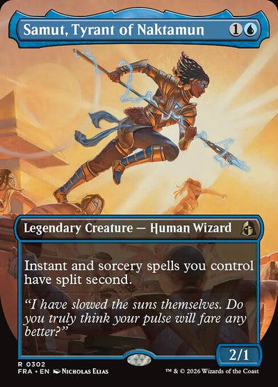 Samut, Tyrant of Naktamun 302 Reality Fracture (FRA) [Foil] NM