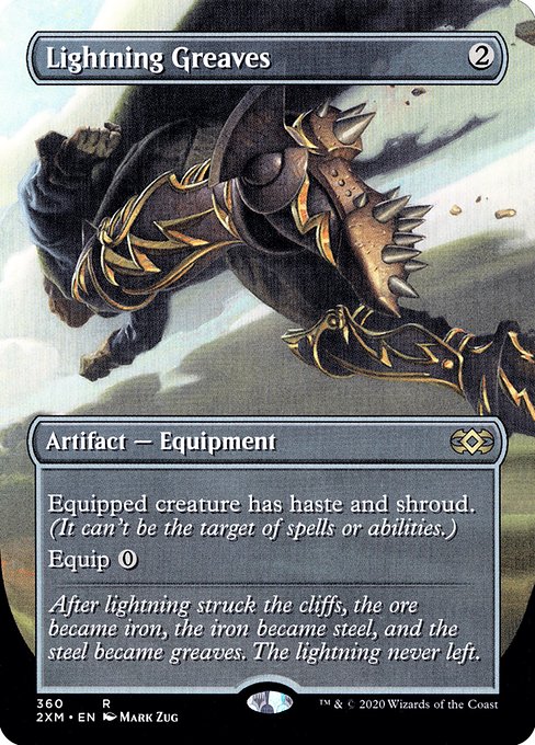 Lightning Greaves 360 Double Masters (2XM) [Foil] NM