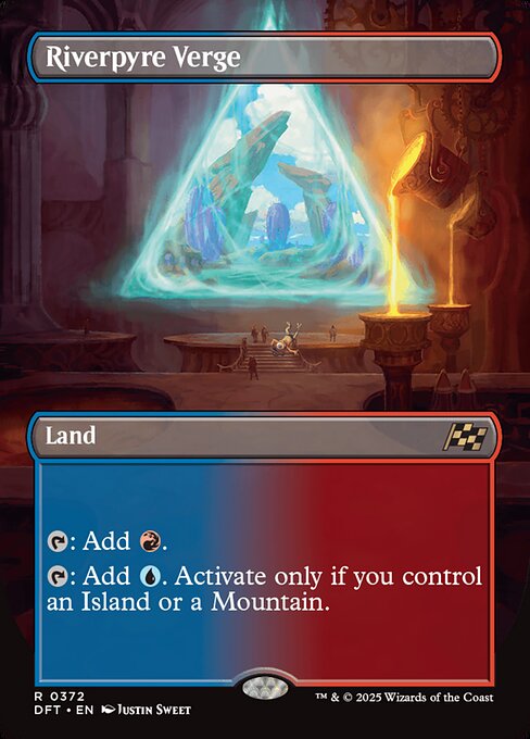 Riverpyre Verge 372 Aetherdrift (DFT) [Nonfoil] NM