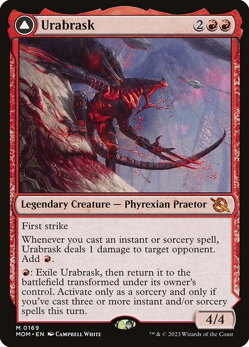Urabrask // The Great Work 169 March Of The Machine (MOM) [Nonfoil] NM