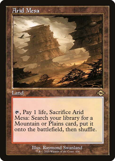 Arid Mesa 436 Modern Horizons 2 (MH2) [Foil Etched] NM
