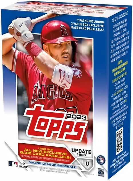 2023 Topps MLB Update Series 7-Pack Blaster Box