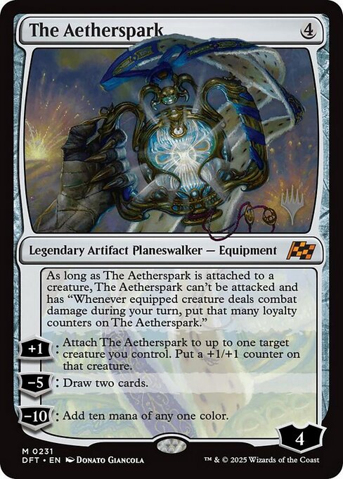The Aetherspark 231 Aetherdrift Promos (PDFT) [Nonfoil] NM