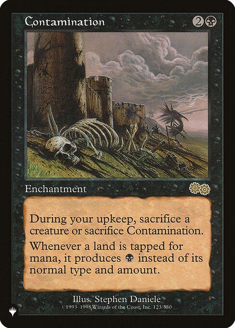 Contamination 123 The List (PLST) [Nonfoil] NM
