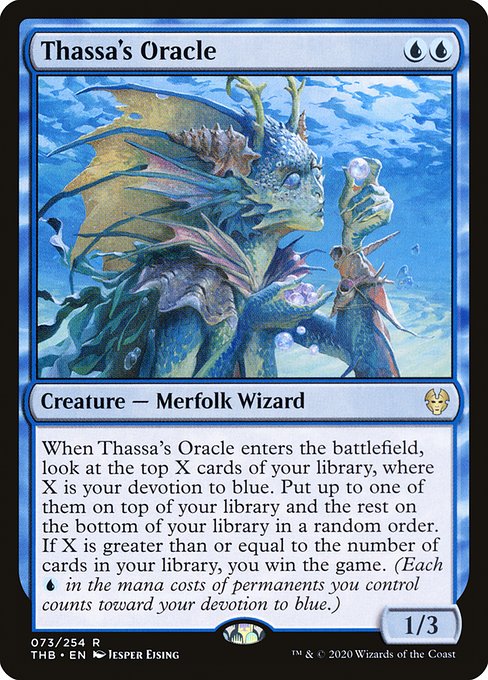 Thassa's Oracle 73 Theros Beyond Death (THB) [Nonfoil] NM