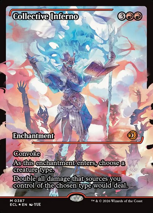 Collective Inferno 387 Lorwyn Eclipsed (ECL) [Foil] NM