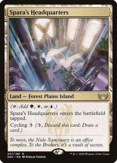 Spara's Headquarters 257 Streets Of New Capenna (SNC) [Nonfoil] NM