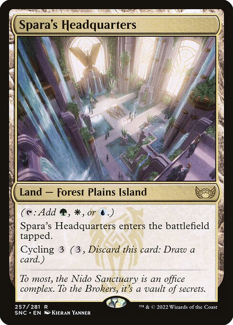 Spara's Headquarters 257 Streets Of New Capenna (SNC) [Nonfoil] NM