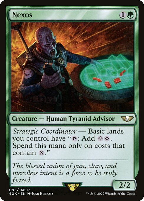 Nexos 95 Warhammer 40,000 Commander (40K) [Nonfoil] NM