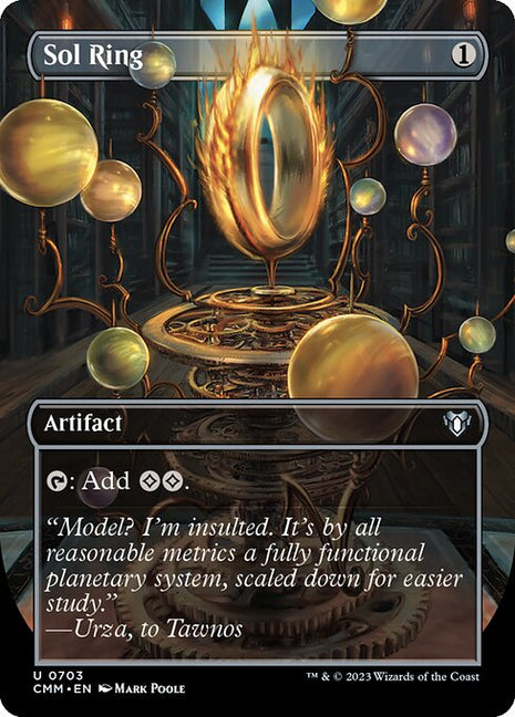 Sol Ring 703 Commander Masters (CMM) [Nonfoil] NM