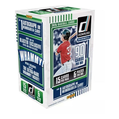 2025 Donruss Baseball Blaster (1 Auto/Mem!)