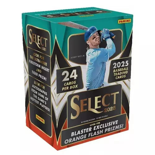 2025 Select Baseball Blaster (Orange Flash!)