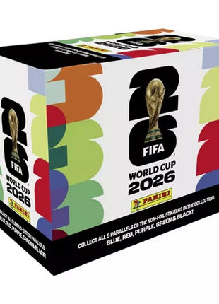 2026 World Cup Panini Sticker Pack Box (25 packs)