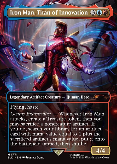 Iron Man, Titan of Innovation 1731 Secret Lair Drop (SLD) [Foil] NM