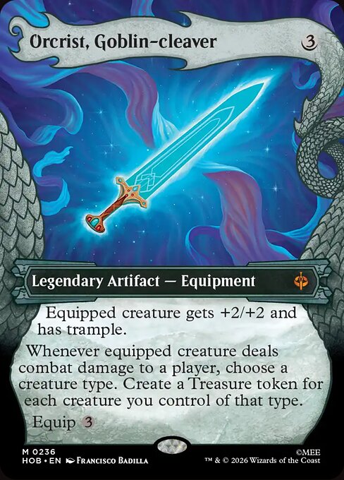 Orcrist, Goblin-cleaver 236 The Hobbit (HOB) [Nonfoil] NM