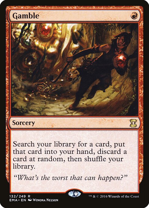 Gamble 132 Eternal Masters (EMA) [Nonfoil] NM