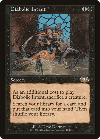 Diabolic Intent 42 Planeshift (PLS) [Nonfoil] NM