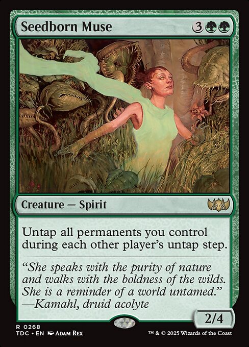 Seedborn Muse 268 Tarkir: Dragonstorm Commander (TDC) [Nonfoil] NM
