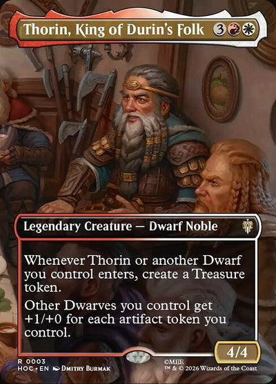 Thorin, King of Durin's Folk 3 The Hobbit Eternal (HOC) [Foil] NM