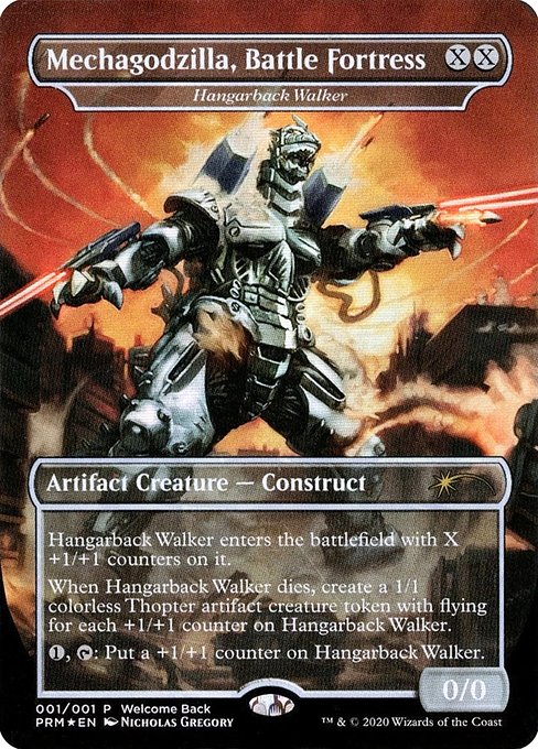 Mechagodzilla, Battle Fortress (Hangarback Walker) 2 Love Your Lgs 2020 (PLG20) [Foil] NM