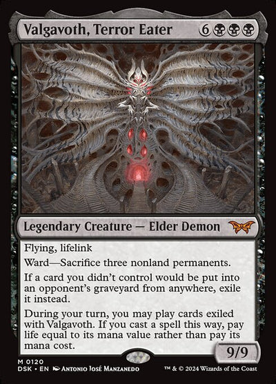 Valgavoth, Terror Eater 120 Duskmourn: House Of Horror (DSK) [Nonfoil] NM