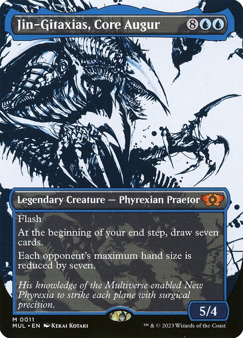 Jin-Gitaxias, Core Augur 11 Multiverse Legends (MUL) [Foil] NM